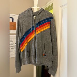 Aviator Nation 5 Stripe Hoodie